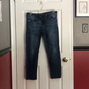 American Eagle Blue Skinny Jeans